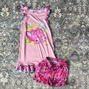 3 for $25- Shopkins Girls PJ Set